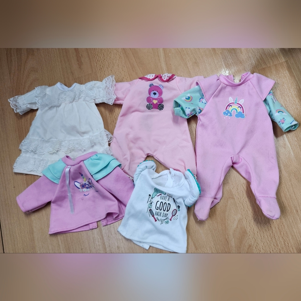 Doll Clothing Lot